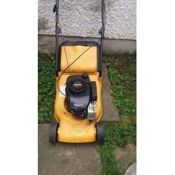 Petrol lawnmower as new