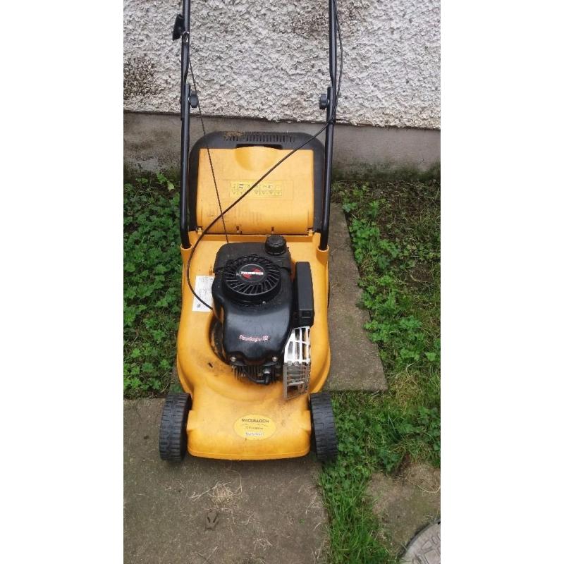 Petrol lawnmower as new