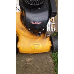 Petrol lawnmower as new