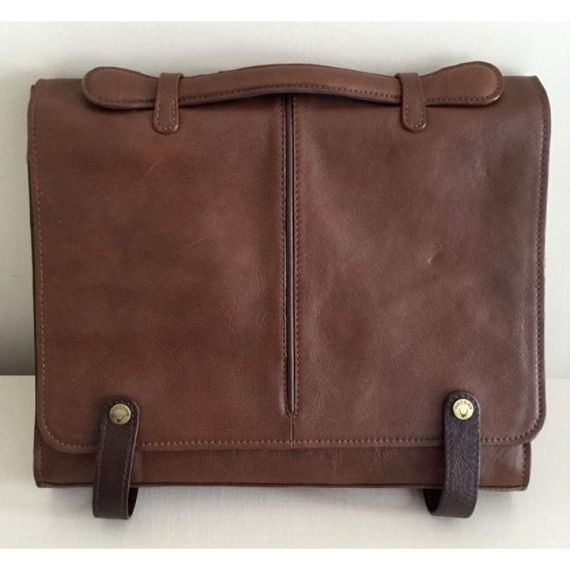 Genuine Leather Briefcase/Laptop Bag