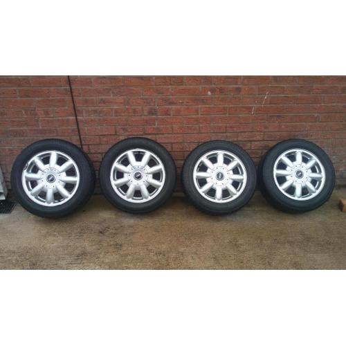 Mini One Cooper 4 stud alloys 4x100