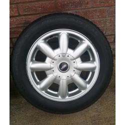 Mini One Cooper 4 stud alloys 4x100