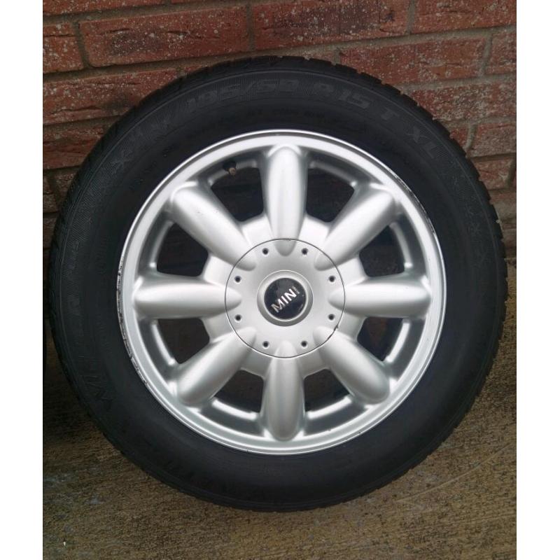 Mini One Cooper 4 stud alloys 4x100