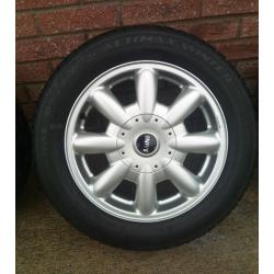 Mini One Cooper 4 stud alloys 4x100