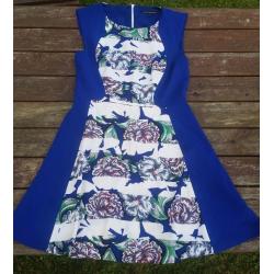 French connection royal blue dress