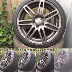 18" Genuine Seat alloy wheels
