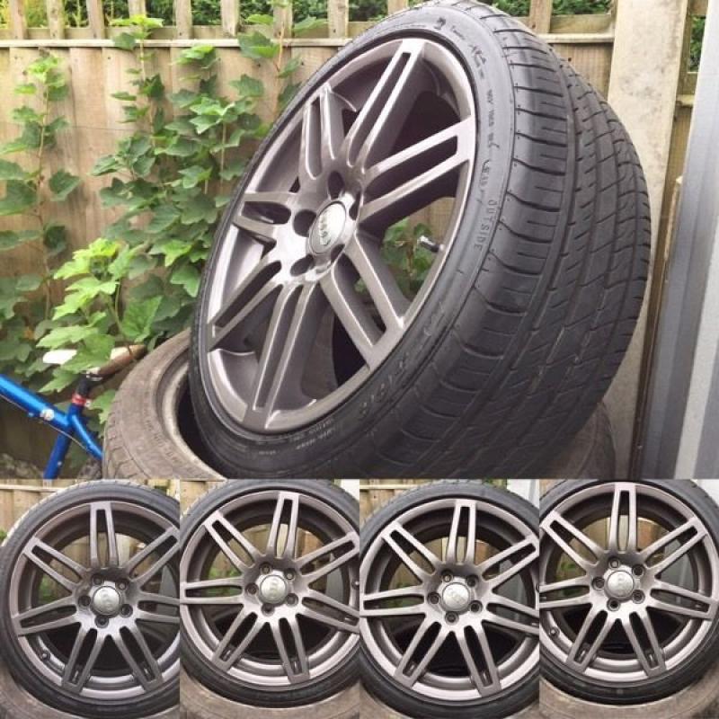 18" Genuine Seat alloy wheels