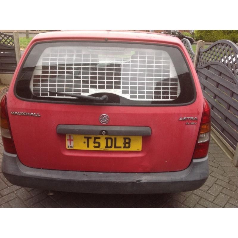 VAUXHALL ASTRAVAN 2.0 DTI MANUAL