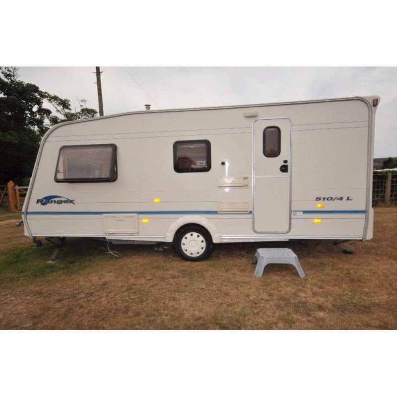 BAILEY RANGER LIGHTWEIGHT 4 BERTH 2004