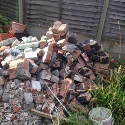 Red brick hardcore free to collector