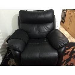 3 seater sofa and a chair