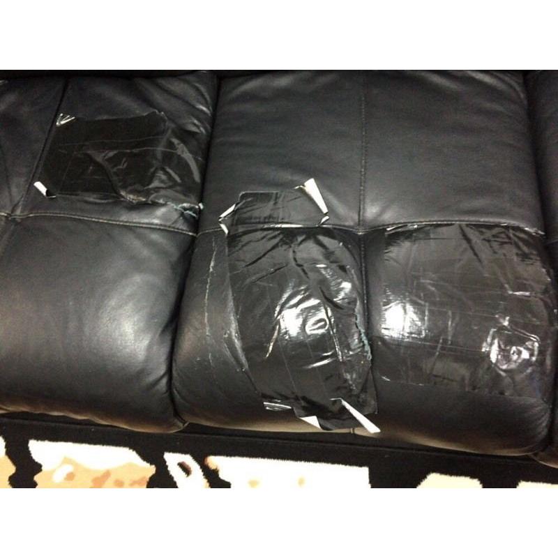 3 seater sofa and a chair