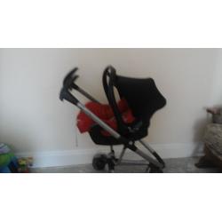 QUINNY BUZZ PUSHCHAIR AND CAR SEAT