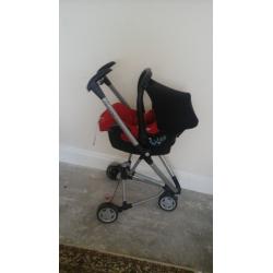 QUINNY BUZZ PUSHCHAIR AND CAR SEAT