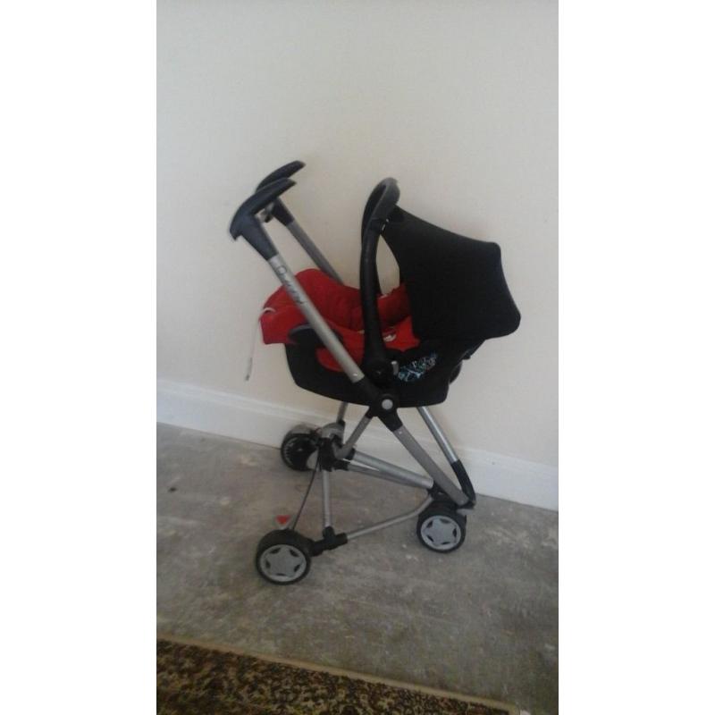 QUINNY BUZZ PUSHCHAIR AND CAR SEAT