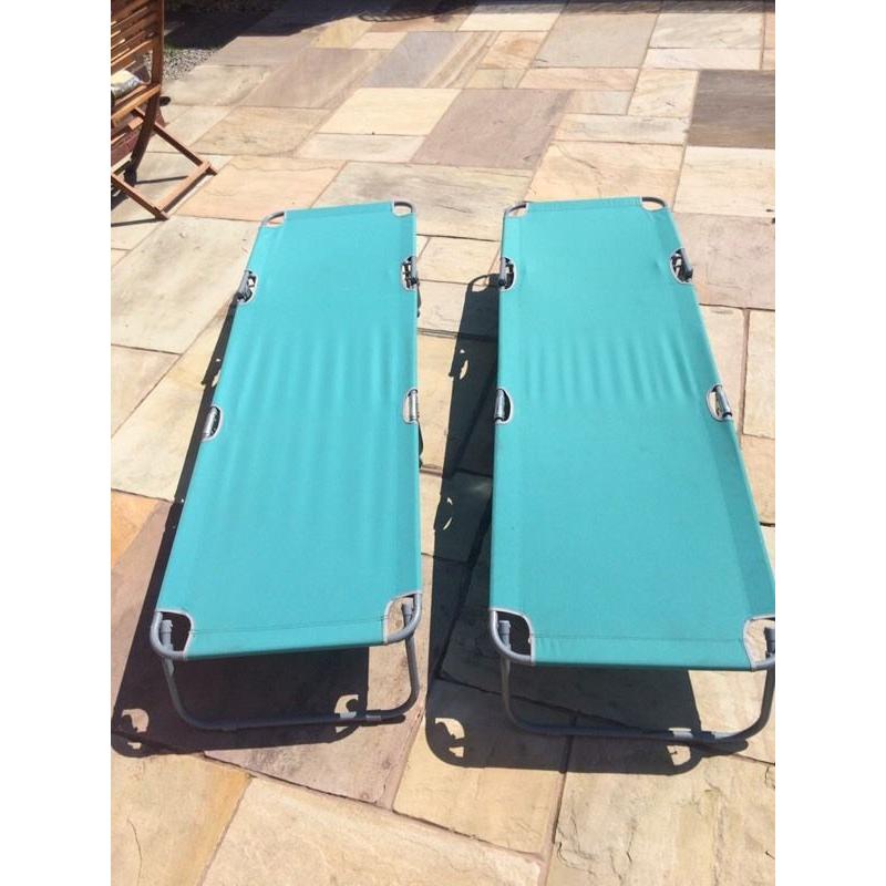 2 x sun loungers
