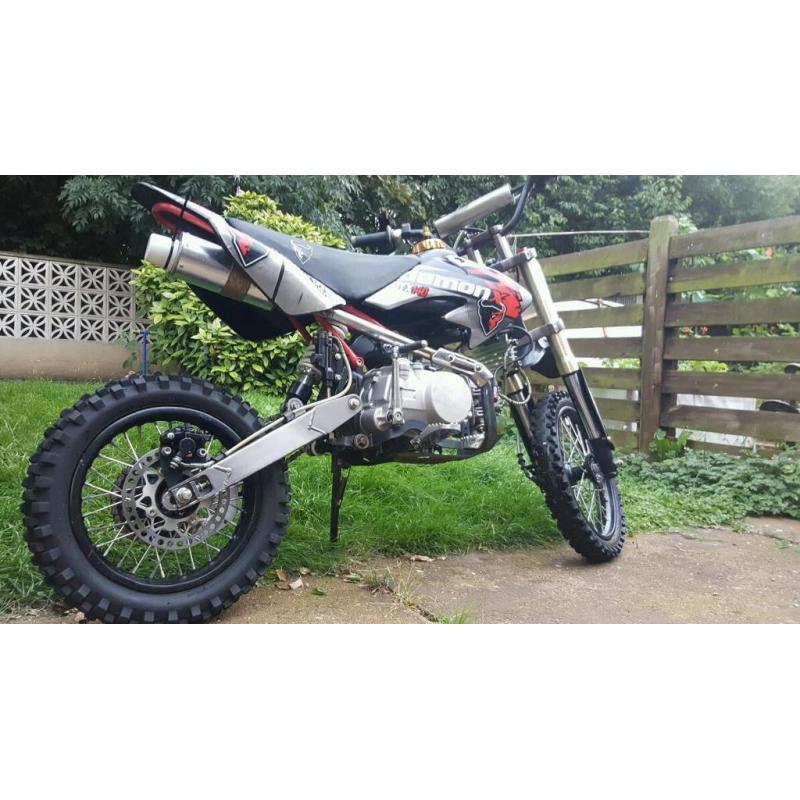Demon x 140 stomp pit bike Not welsh lifan 80 110 125 160