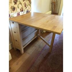 Ikea folding gate-leg table