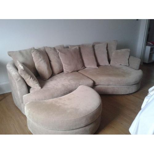 Next sofa with footstool