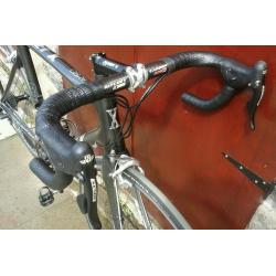 Planet x nanolight full carbon road bike size 56 large campagnolo groupset and wheels