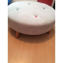 3 seater sofa, matching footstool & chair