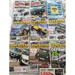 Land Rover magazines