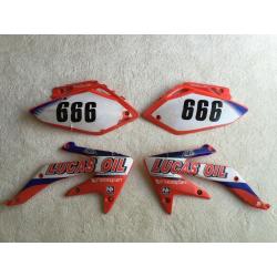 Honda CRF 450 2008 Plastics