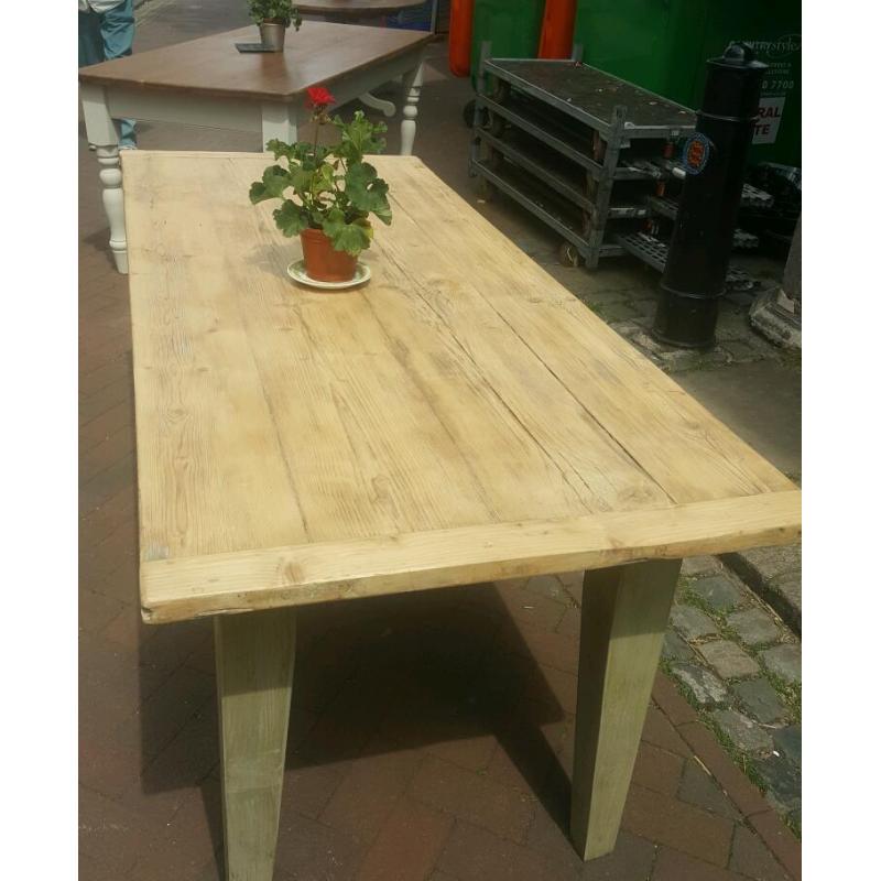 Bespoke pine table