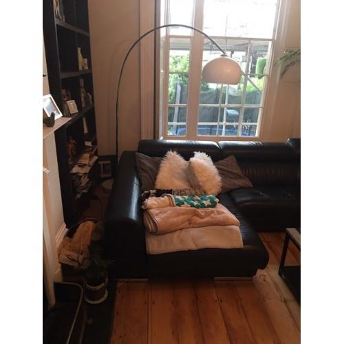 Italian leather couch