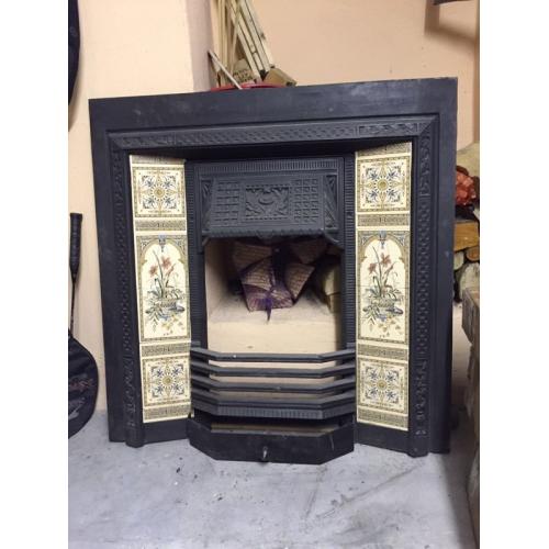 Cast Iron Decorative Fire Insert
