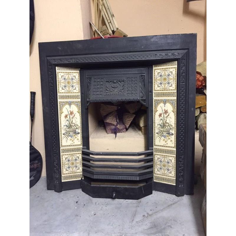Cast Iron Decorative Fire Insert