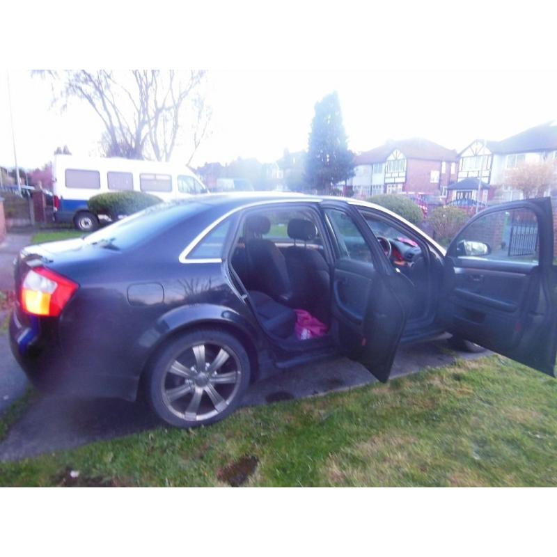 black A4 automatic car in very good condition for sale
