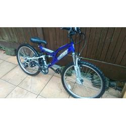 Boys mountain bike 24"