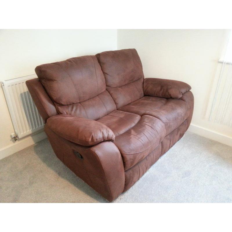 Manual Recliner Sofas - 3 Seater & 2 Seater - available individually or as a pair (price per sofa)