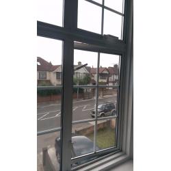 Aluminium Double glazed window 101cm wide, 134cm high