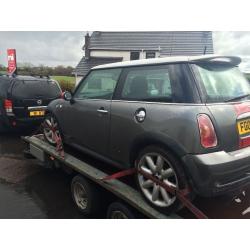 Breaking 2003 R53 Mini Cooper S Pre Facelift