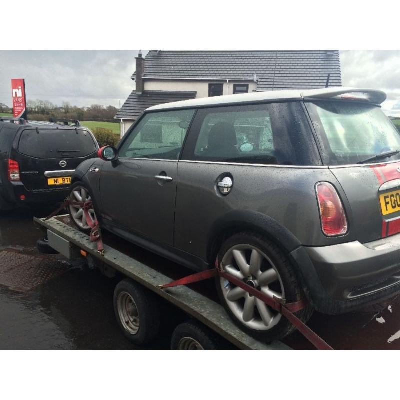 Breaking 2003 R53 Mini Cooper S Pre Facelift