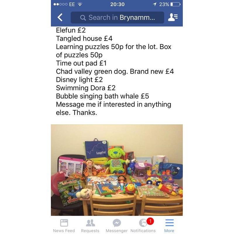 Toys for sale