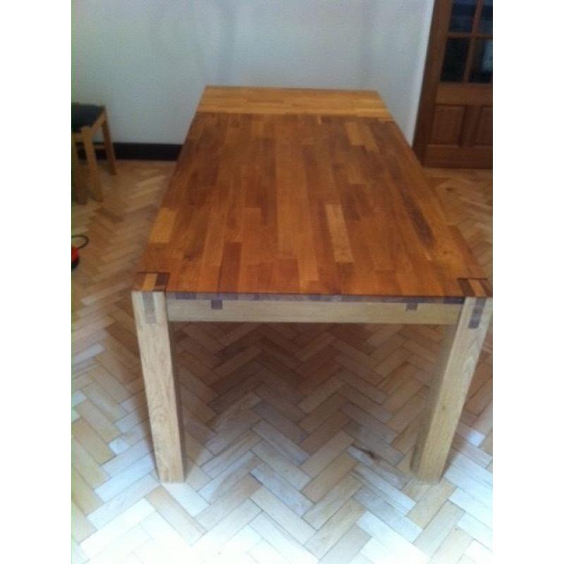 Solid Oak Table (Royal Oak Manufacturer)