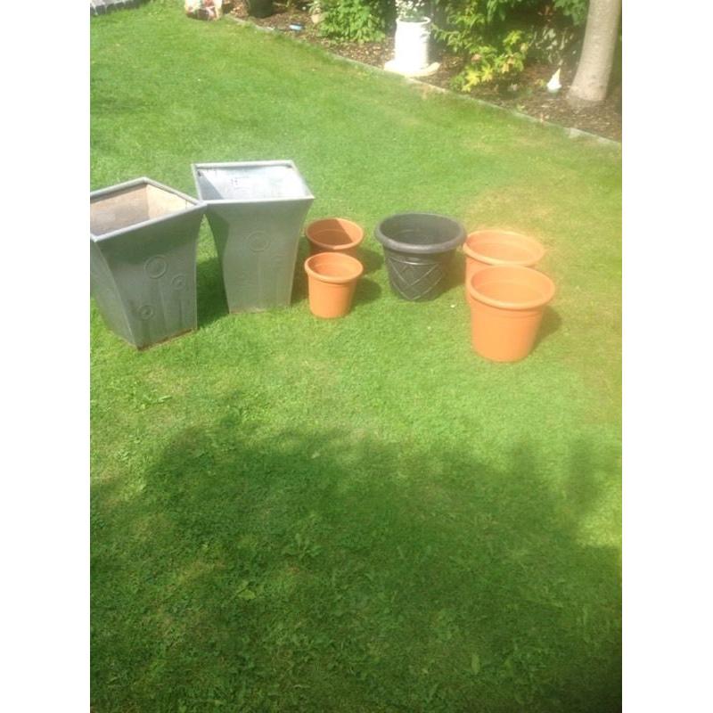 Garden pots