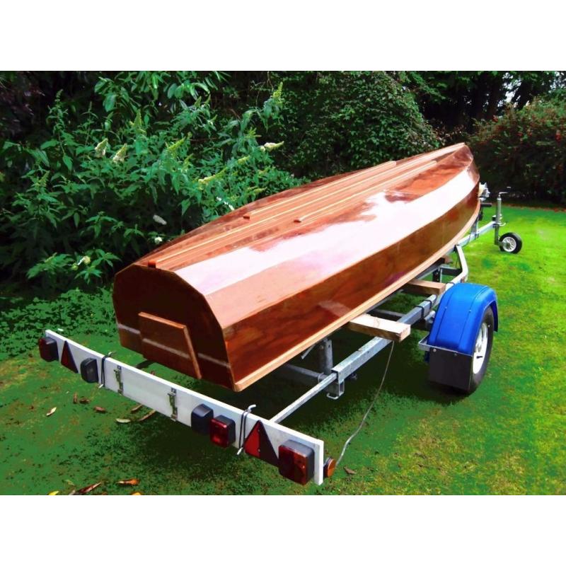 12'6" Selway Fisher Motor Canoe