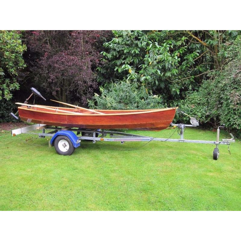 12'6" Selway Fisher Motor Canoe