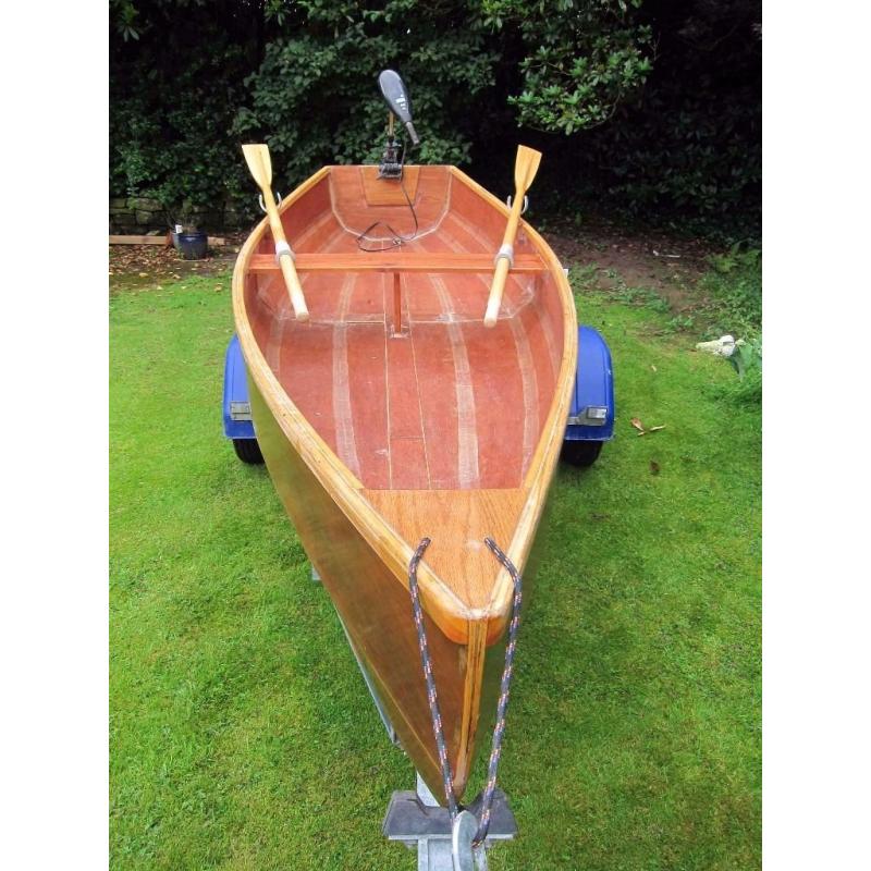 12'6" Selway Fisher Motor Canoe