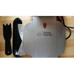 George Foreman Compact 2 Portion Grill Nearly new & Boxed