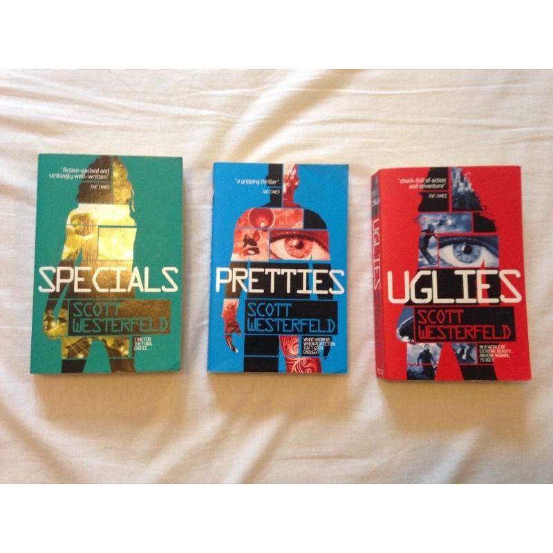 "Uglies" book series: Uglies, Pretties & Specials (trilogy)