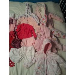 Baby Girls Clothes for sale - 6 - 12 months