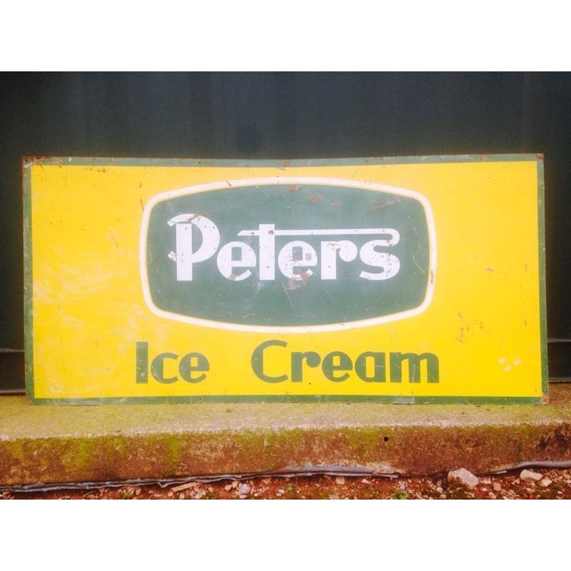 Vintage advertising sign