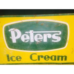Vintage advertising sign