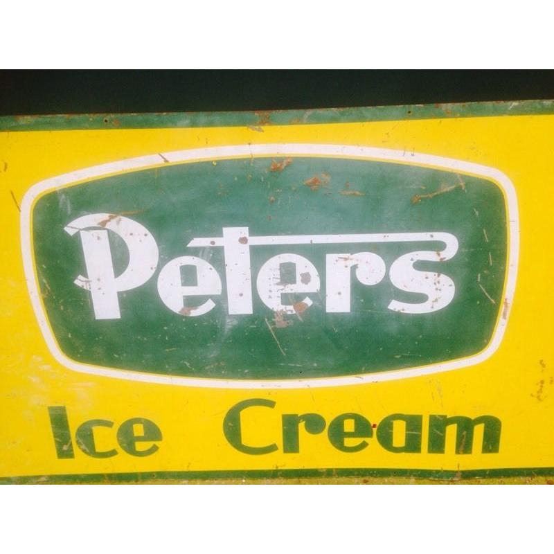 Vintage advertising sign