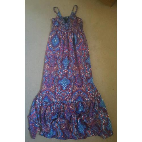Size 10 silky maxi dress